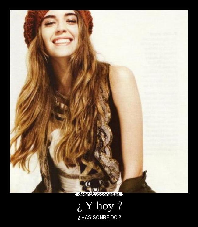 ¿ Y hoy ? - 