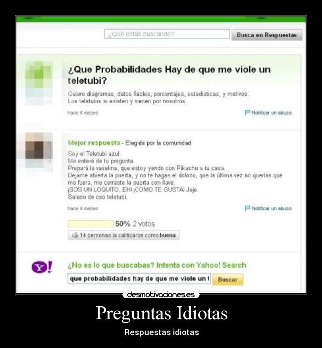 Preguntas Idiotas - 