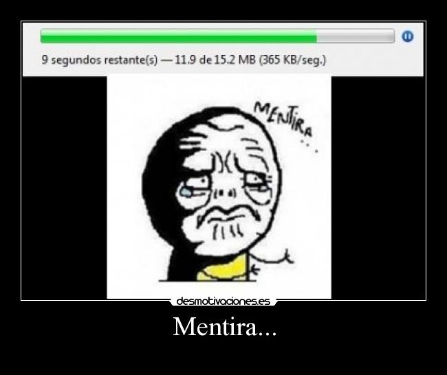 Mentira... - 