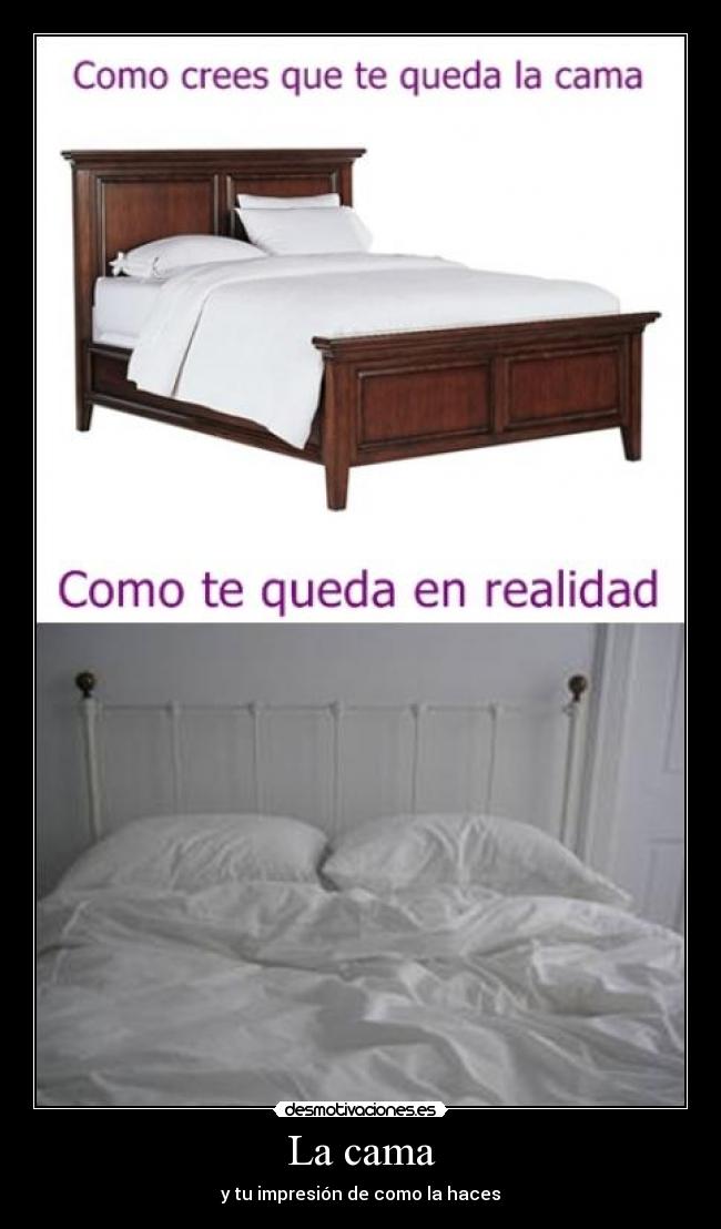 La cama -