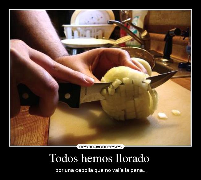 Todos hemos llorado  - 