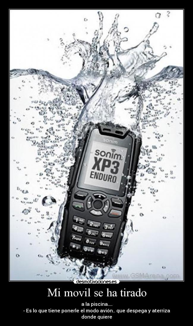 Mi movil se ha tirado -