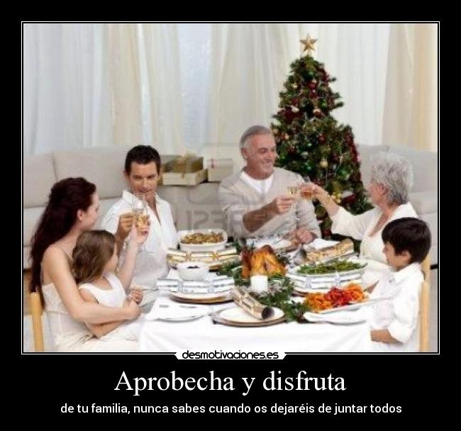 Aprobecha y disfruta - 