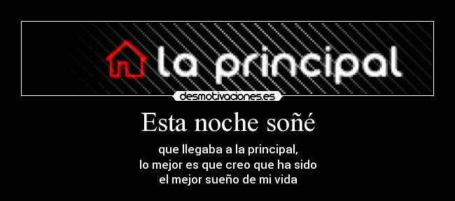 Esta noche soñé -