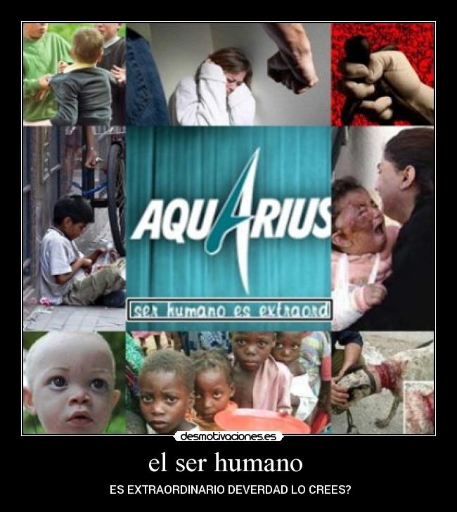 el ser humano -