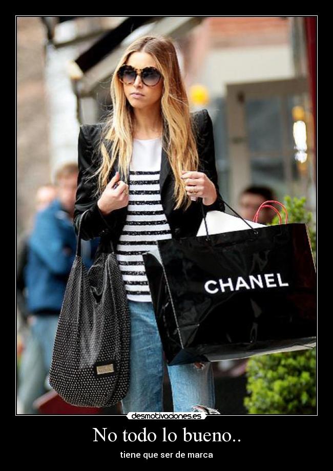 No todo lo bueno.. - tiene que ser de marca