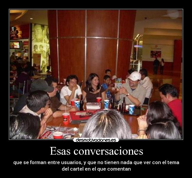 Esas conversaciones - 