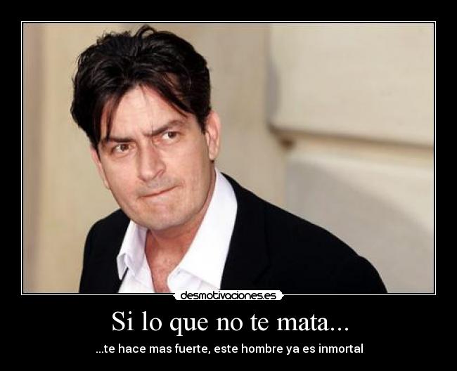 carteles charlie sheen desmotivaciones