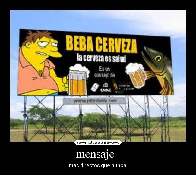 mensaje   - mas directos que nunca 