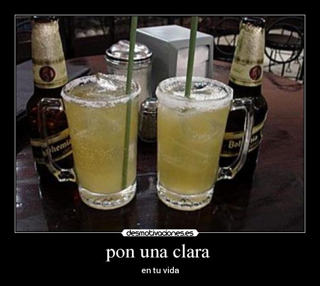pon una clara  - 