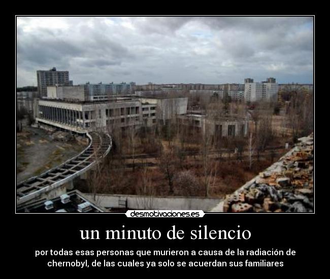 un minuto de silencio - 