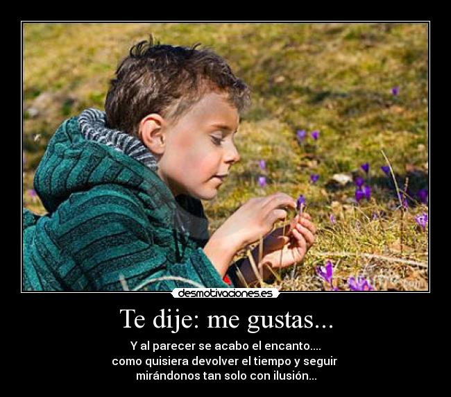 Te dije: me gustas... - 