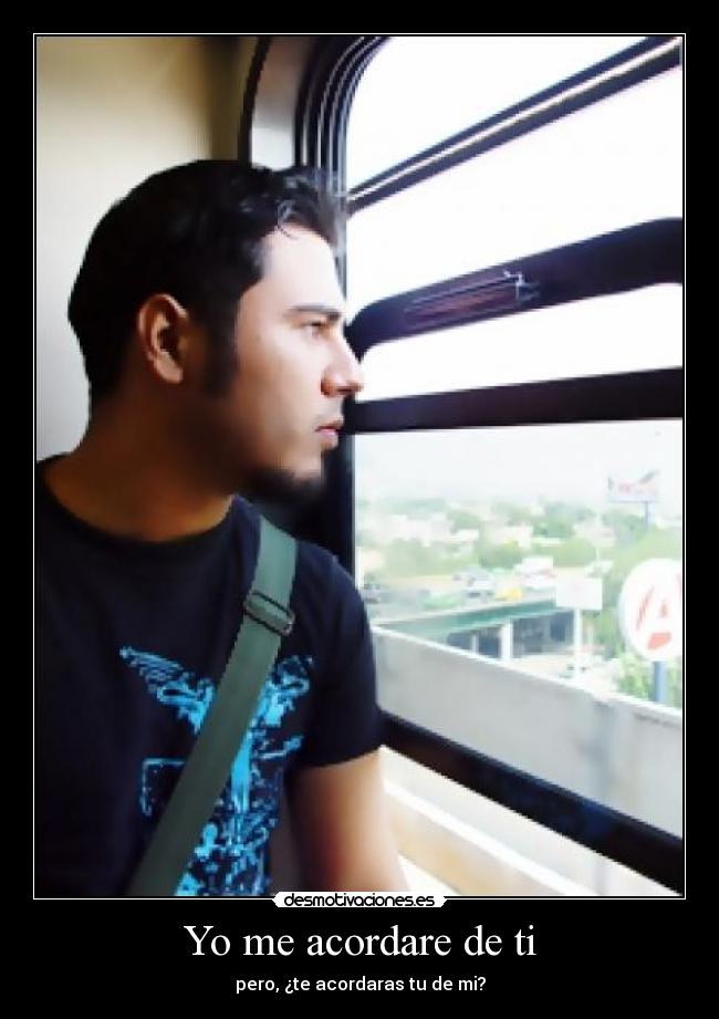 Yo me acordare de ti -