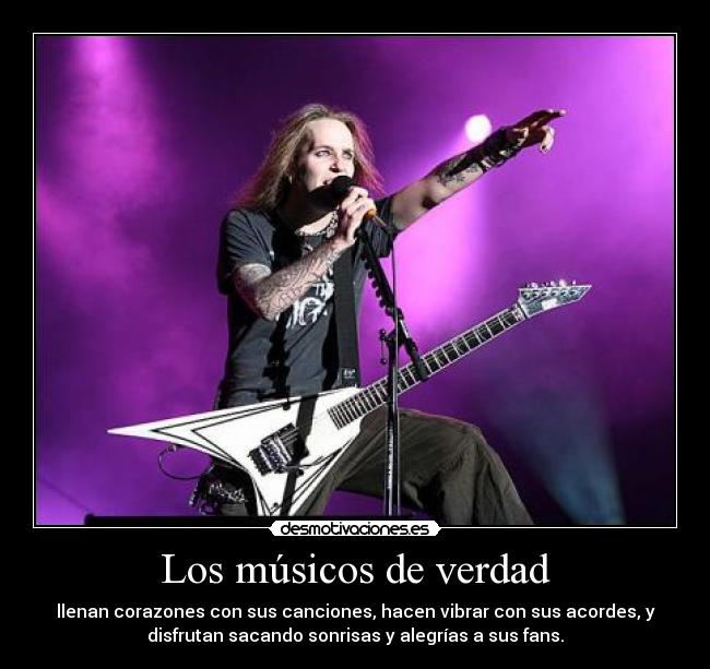 Los músicos de verdad - 