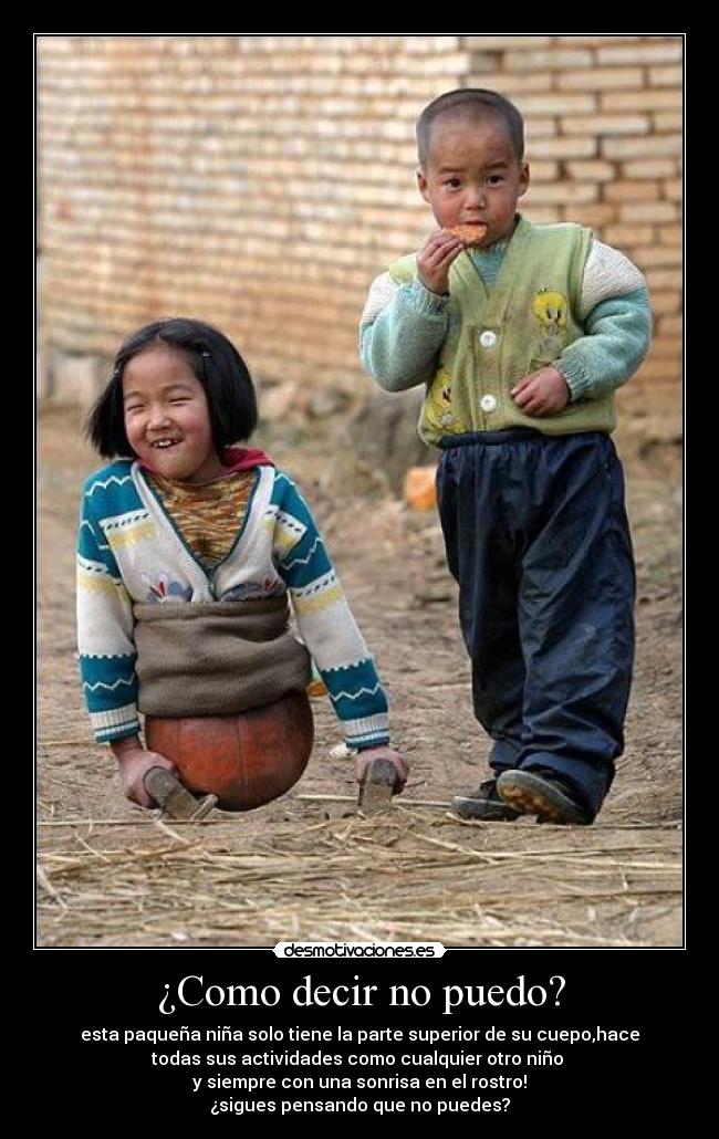 ¿Como decir no puedo? -