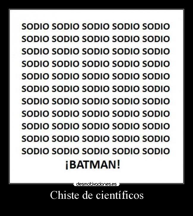 Chiste de científicos - 