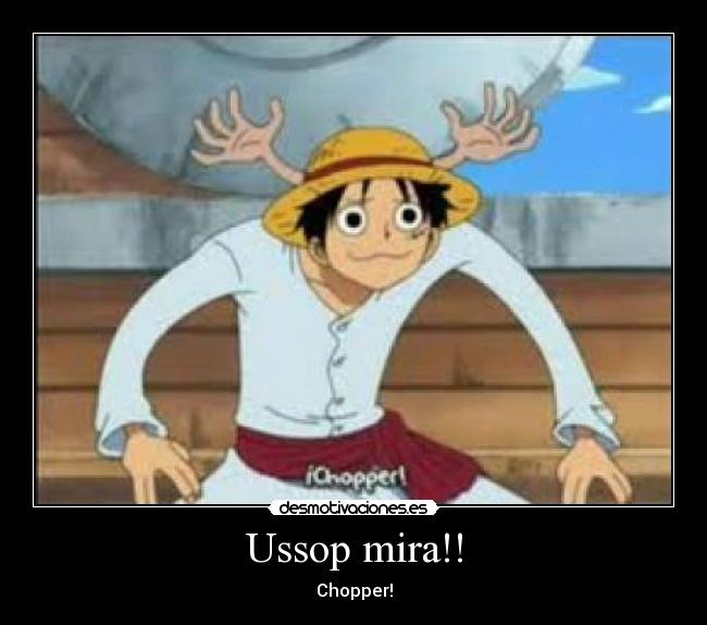 Ussop mira!! -