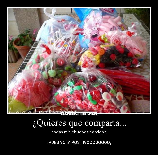 ¿Quieres que comparta... - 
