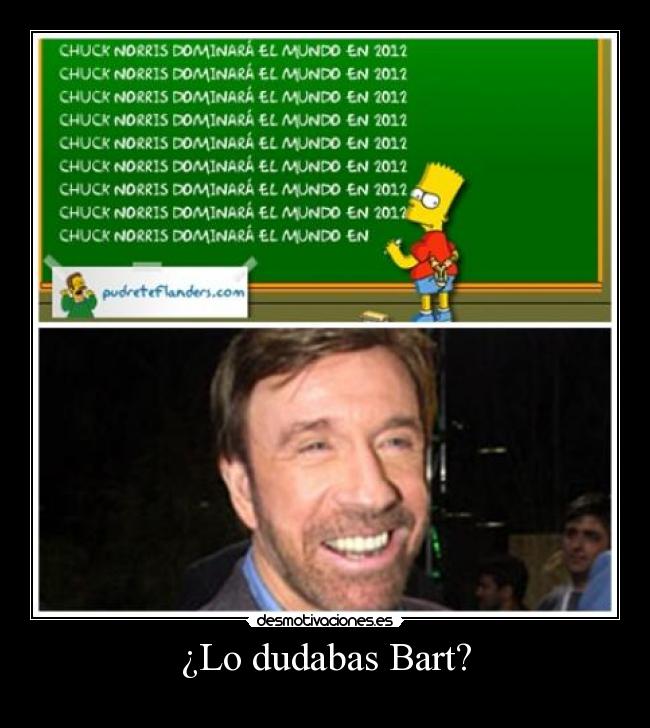 ¿Lo dudabas Bart? - 