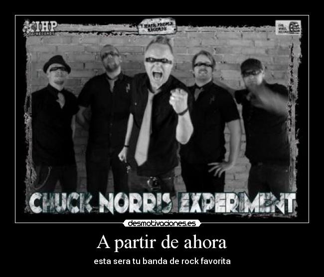 A partir de ahora - esta sera tu banda de rock favorita