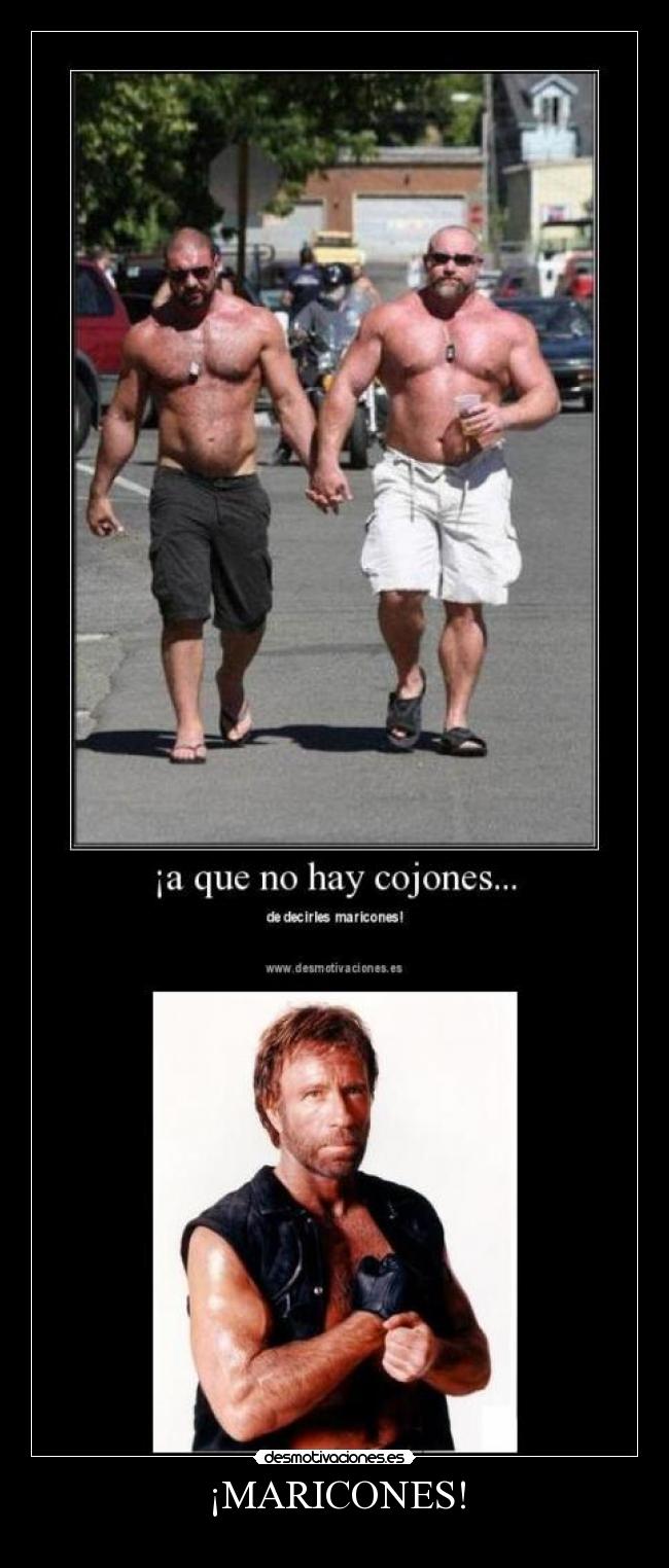 ¡MARICONES! -