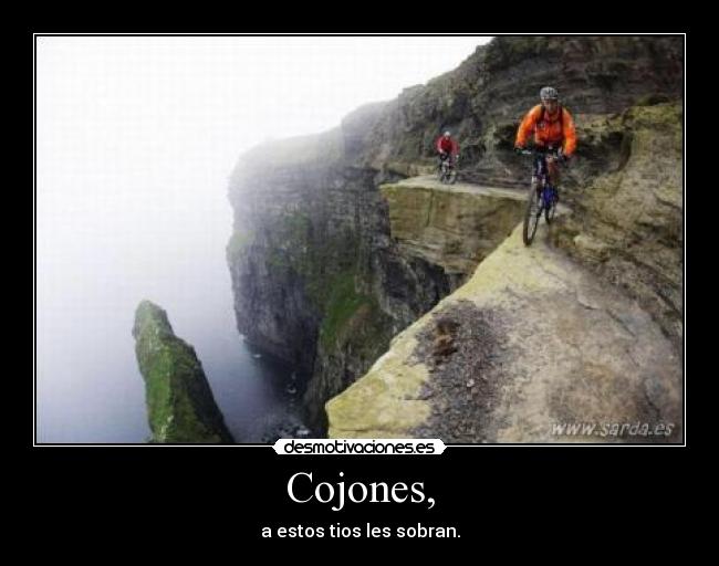 Cojones, -