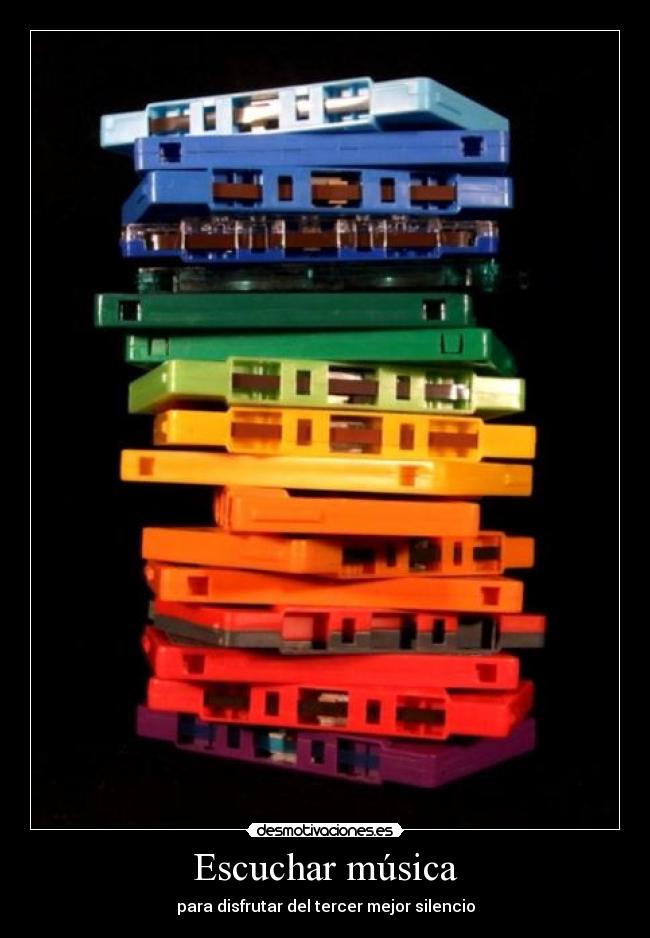 Escuchar música -