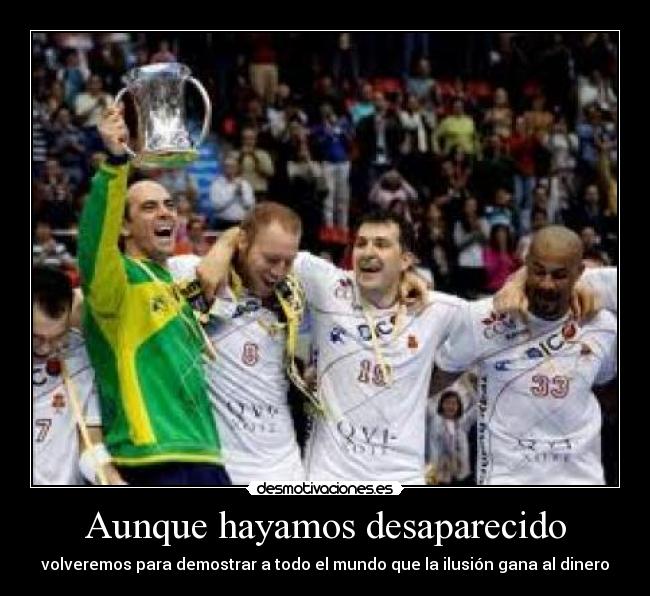 Aunque hayamos desaparecido -