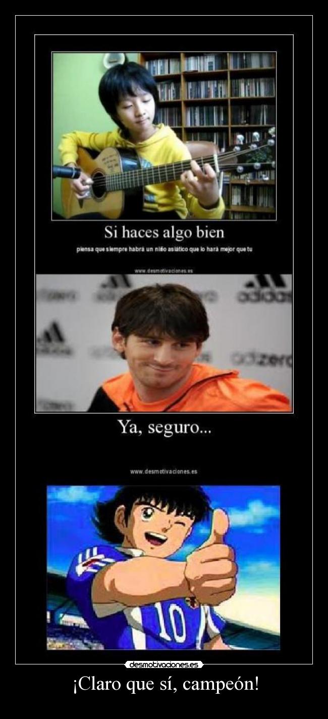 ¡Claro que sí, campeón! - 