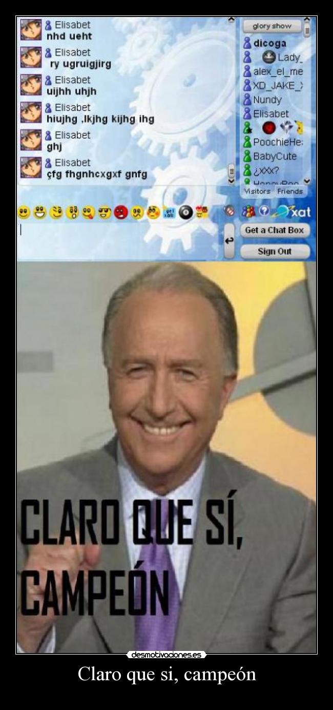 Claro que si, campeón - 