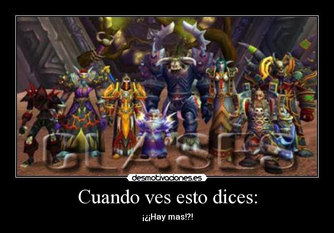carteles mejor world warcraft desmotivaciones
