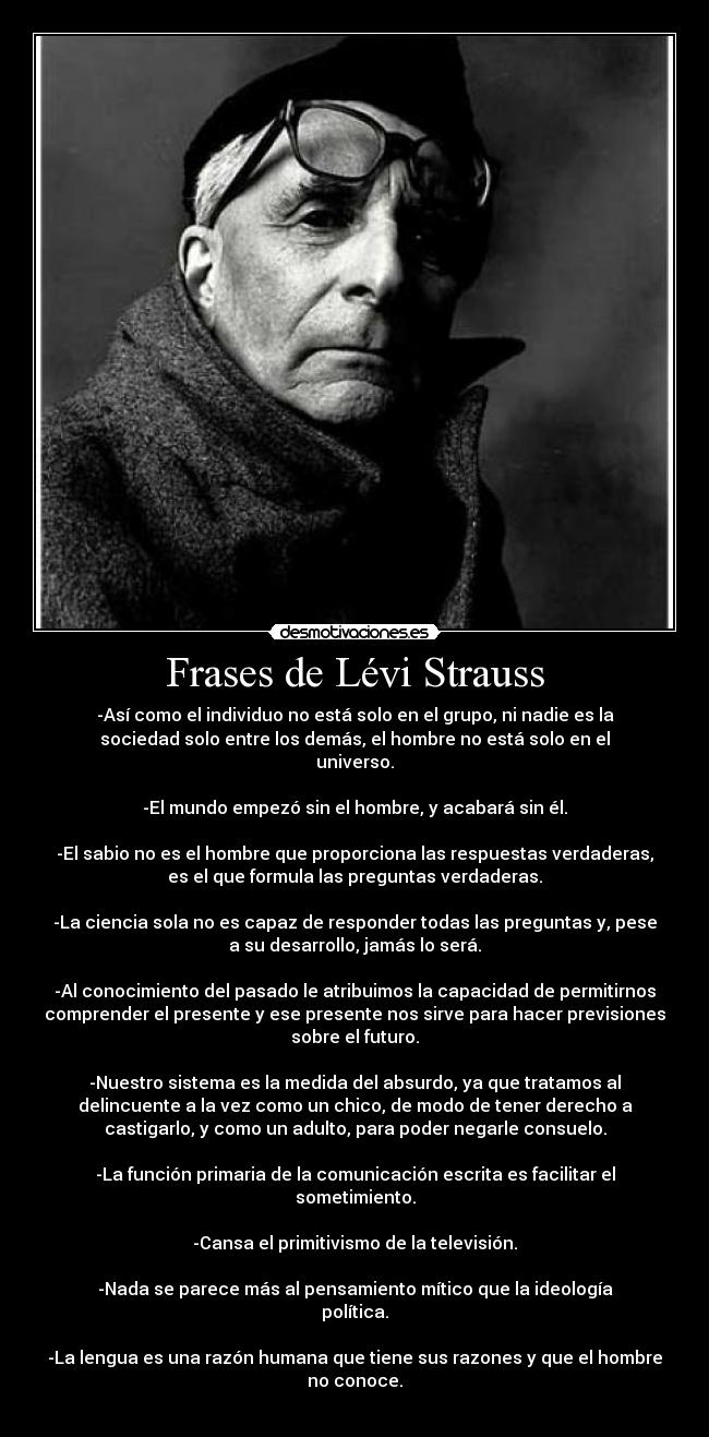Frases de Lévi Strauss -
