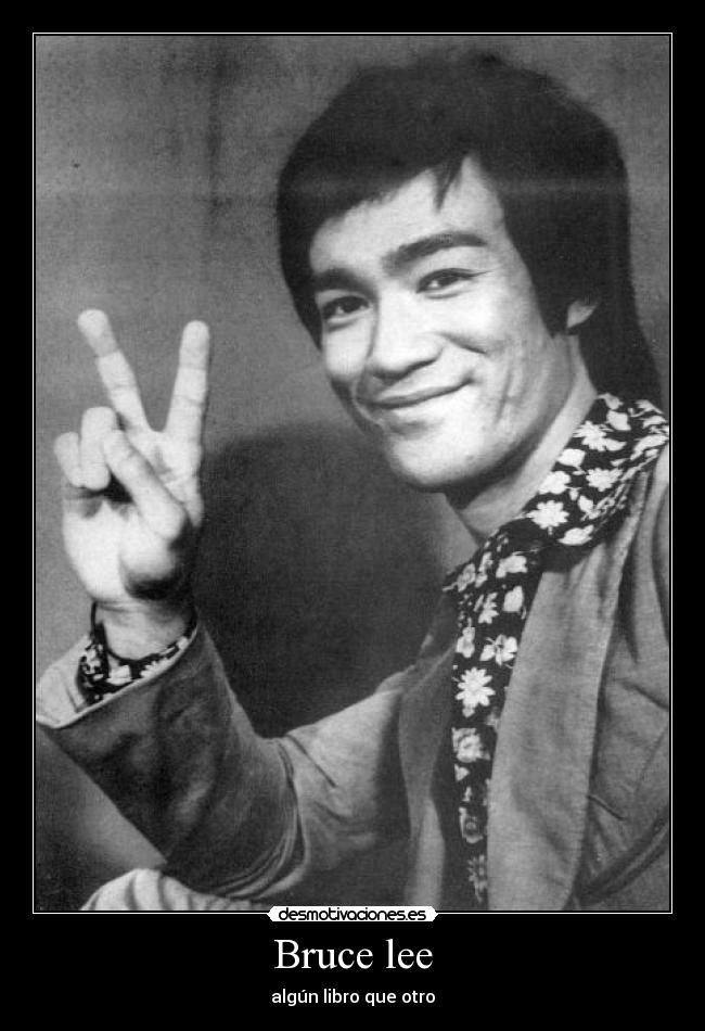 Bruce lee - algún libro que otro