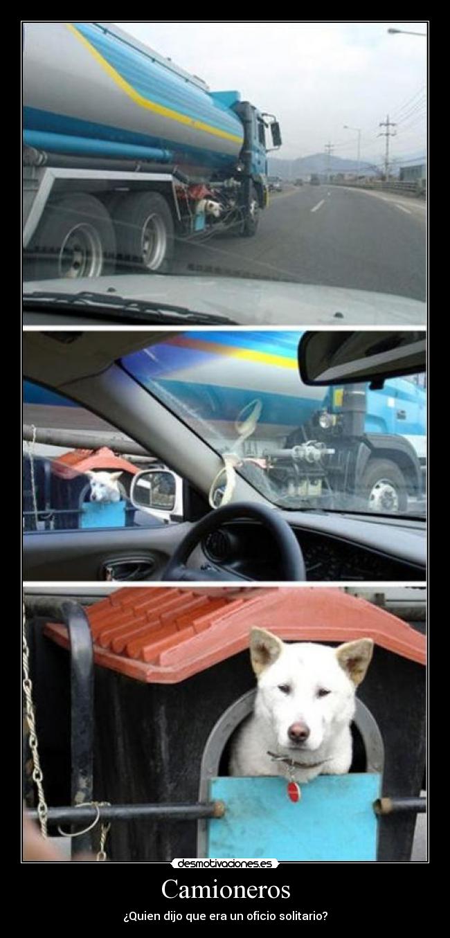 Camioneros - ¿Quien dijo que era un oficio solitario?