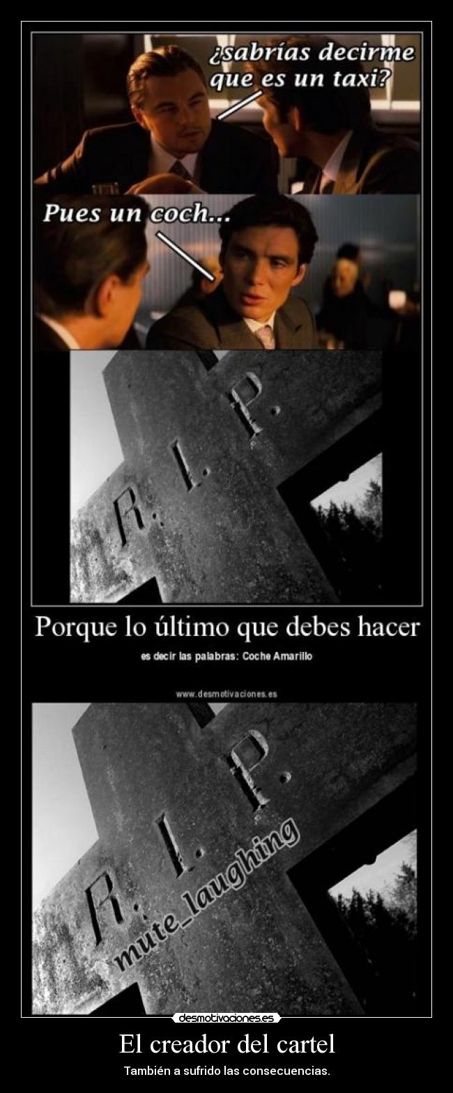 El creador del cartel -