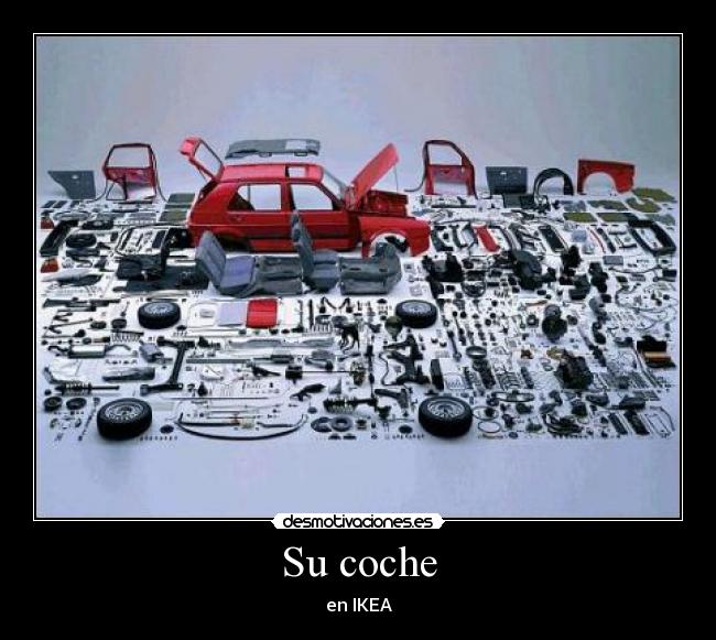 carteles otomolto humor gracioso divertido curioso coche ikea desmotivaciones