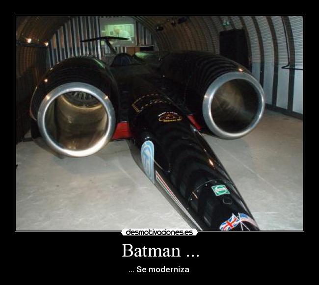 Batman ... - ... Se moderniza 