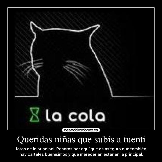 Queridas niñas que subís a tuenti -