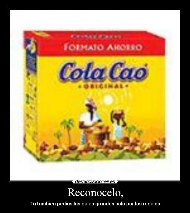 Reconocelo, - 