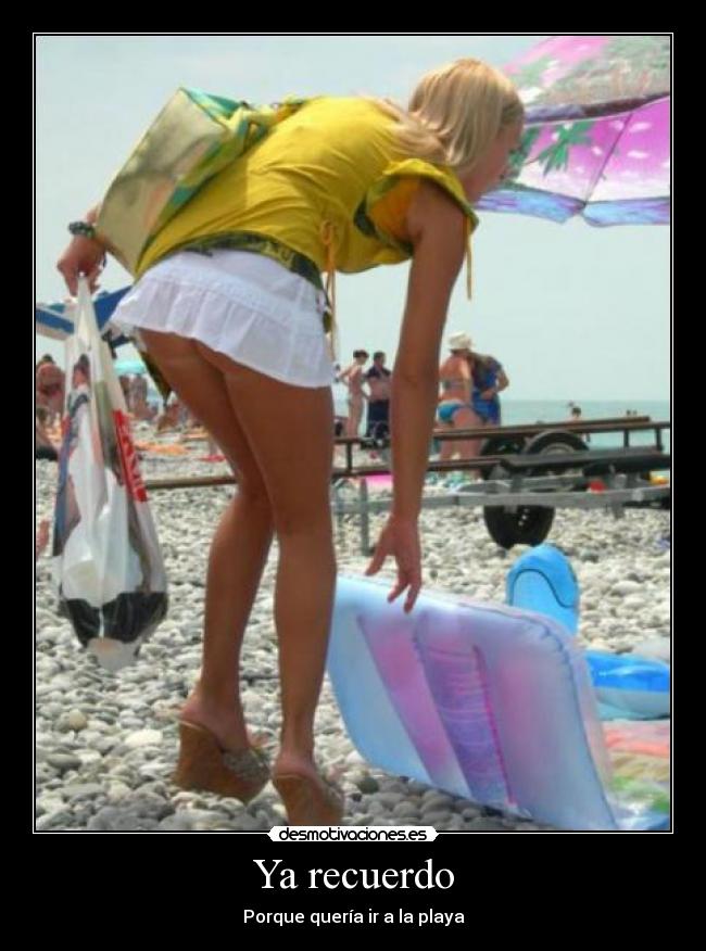 carteles playa desmotivaciones
