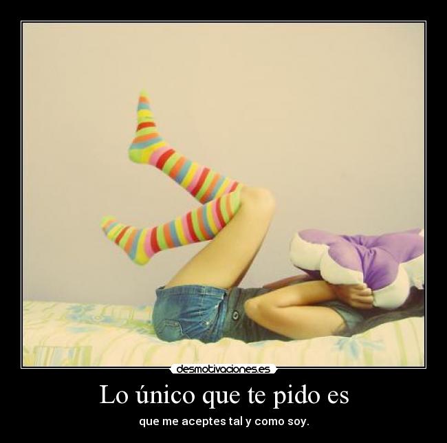 Lo único que te pido es - 