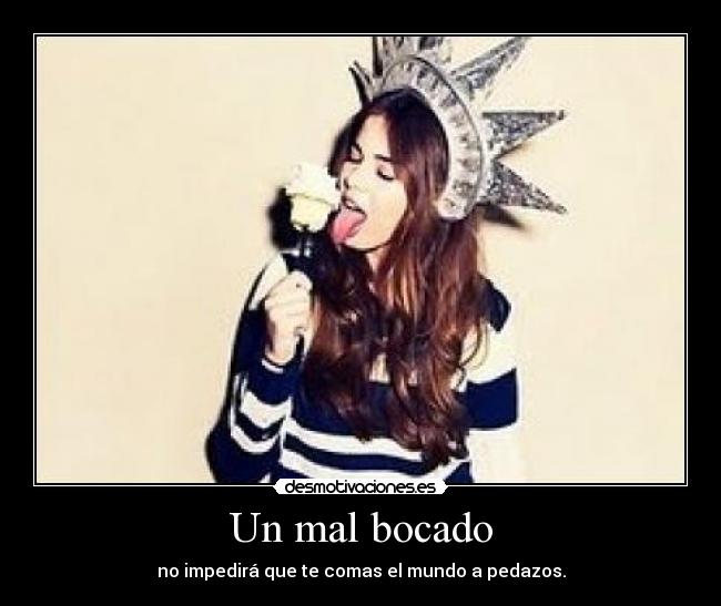 Un mal bocado -