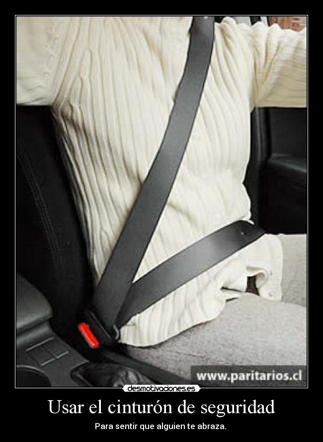 Usar el cinturón de seguridad - 