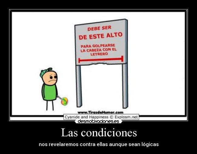 Las condiciones - 