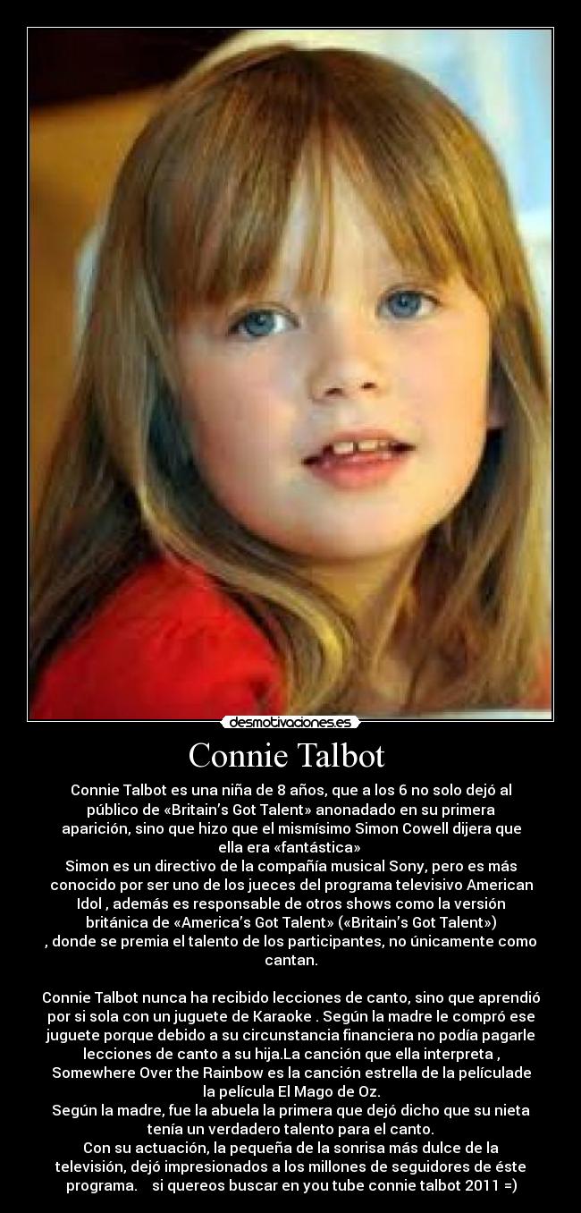 Connie Talbot  - 