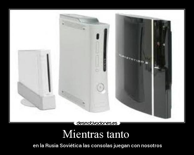 Mientras tanto - en la Rusia Soviética las consolas juegan con nosotros
