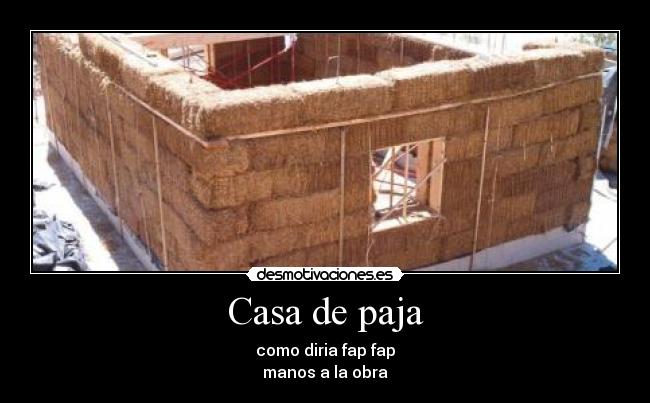 Casa de paja -
