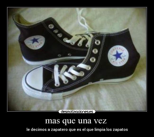 mas que una vez -