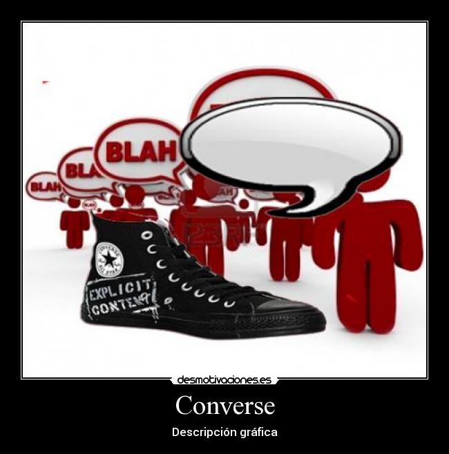 Converse - Descripción gráfica
