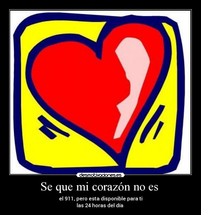 carteles corazon para desmotivaciones